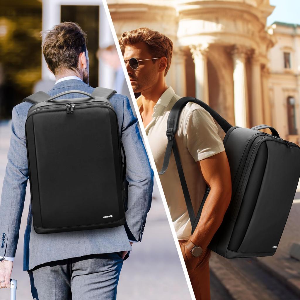 Business Large 3 Extended Lightweight Water PC USB Charging High School Business Unisex [HOMIEE] Backpack, Backpack, Men's, Capacity, Layers, Gusset,