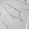 Elegant Snake Pearls Pendant Necklace Fashionable and Unique Statement Jewelry Tassels Necklace Present for Women Girls
