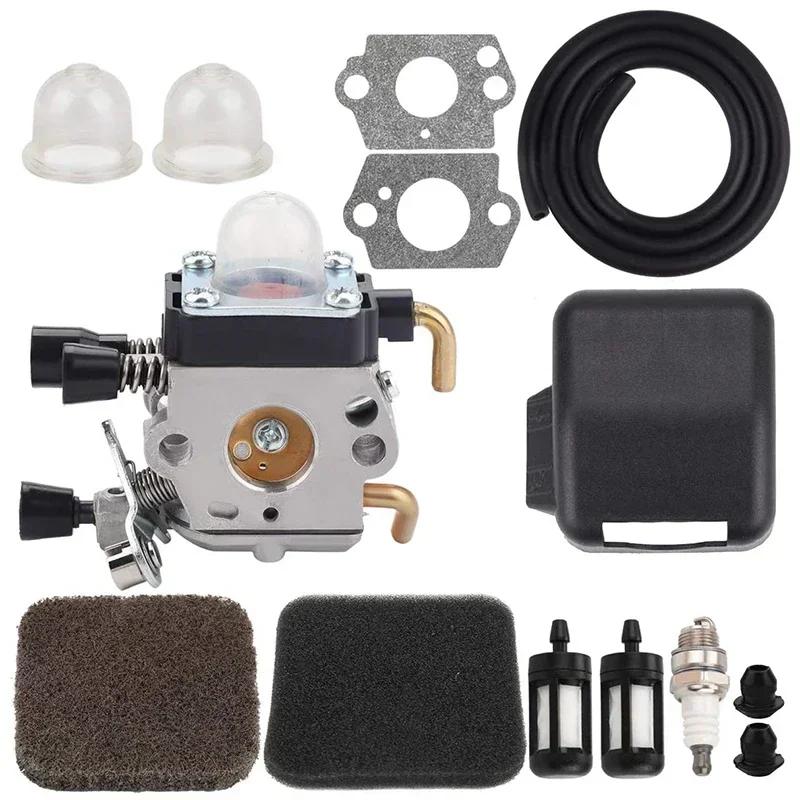 

FS85 Carburetor with Air Filter Cover for STIHL FS75 FS80 FS 85 KM80 KM85 FC75 String Trimmer Brush Cutter Tune Up Kits