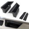 Car Front Door Handle Armrest Storage Box Tray Bin Kit For Cadillac XT5 2017-19