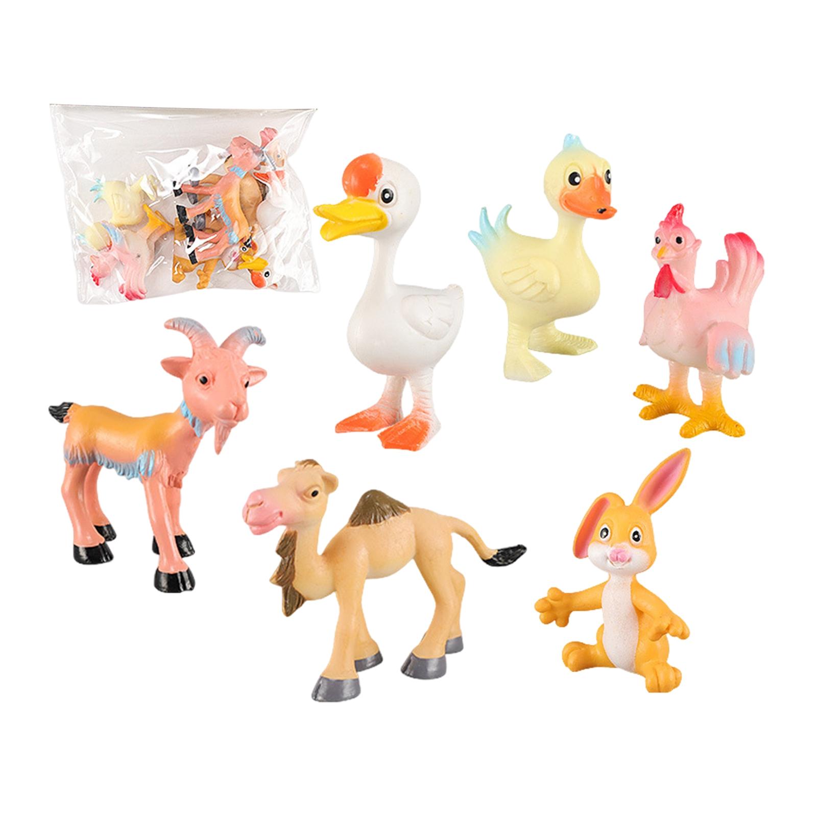 

Educational Cartoon Wild Animal Models, Street Vendor Goods, Baking Decorations And Ornaments One Size
