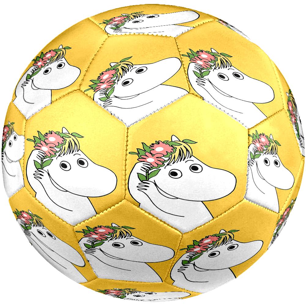 Moomin Theme Size 5 Soccer Ball, Suitable for Both Indoor and Outdoor Matches, a Gift Suitable for Everyone.
