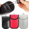 Carbon Fiber Blocking Car Key Bag Anti-Theft Signal Magnetic Case, Shielding Anti-Scan Key Protector Holder 1PCS B0Q4