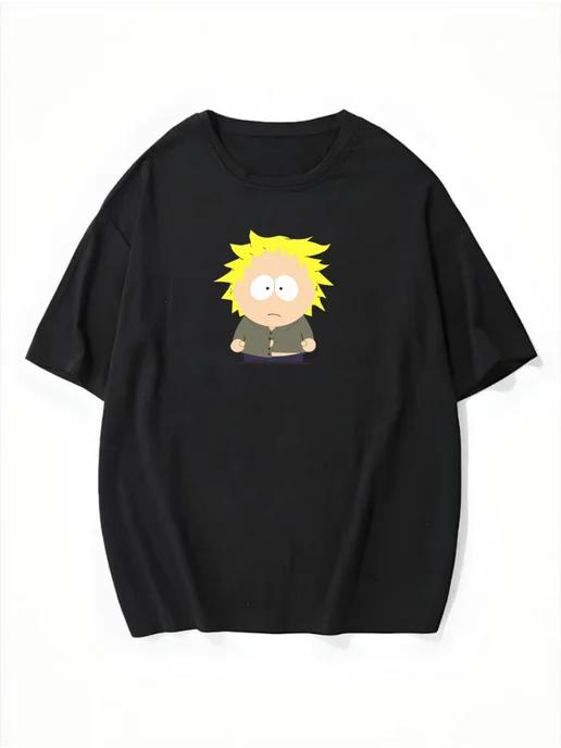 Oversized T-shirt with South Park print 4XL