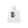 Timberland Men's Graphic Print Pullover Hoodie White A2DXU-BH7