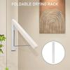 No-Drill Folding Telescopic Concealed Clothes Rack For Balconies Invisible Clothes Drying Rack