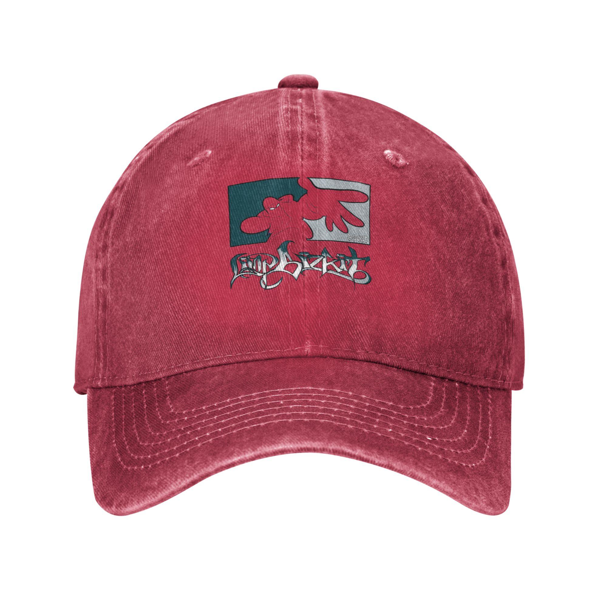 Limp Bizkit Philly Holiday Travel Baseball cap Maintains Shape After Long Wear Holiday Trips Adjustable Denim Hat One Size
