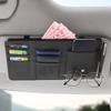 Auto Sonnenblenden Organizer Auto Sonnenblende Aufbewahrungstasche Auto Organizer Sonnenbrillenhalter Kartenorganizer Ticketfach Stifthalter