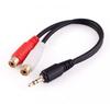 LeTradeJP Stereo Mini Plug Male Conversion 2 RCA Pin Terminal Red White Female Audiophile Audio Conversion Cable Stereo Mini Plug Male RCA Jack x 2