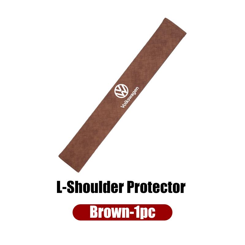 Car Shoulder Pad Safety Belt Protector Cover Strap Mat Accessories For VW Tiguan CC Jetta Polo Golf Passat Scirocco T-ROC Touare Zf9
