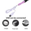 New 9 In 1 Light Up Light Up Crochet Hooks Knitting Needles Set USB Knitting Weave Tool Kit Hooks Crochet LED Needles