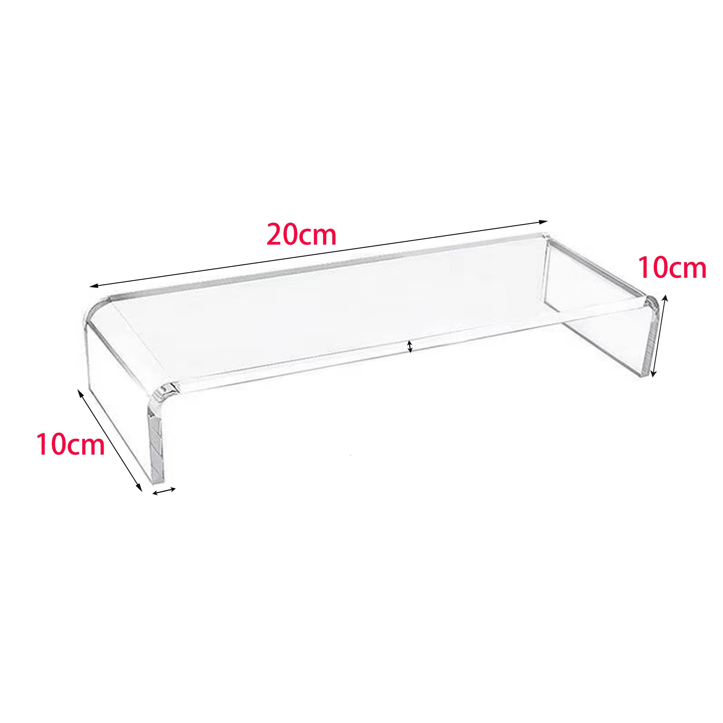 

Clear Acrylic Laptop Stand Robust Anti-Cat Keyboard Cover,Home Office Accessories, PC Memory for Store Keyboards,Mice,Notebooks