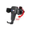 ABS Car Logo Mobile Phone Holder GPS Mounts Air Vent Clip For BMW M X1 X2 X3 X4 X5 X6 X7 F48 G01 E84 F10 F30 G11 G80 Accessories XU7
