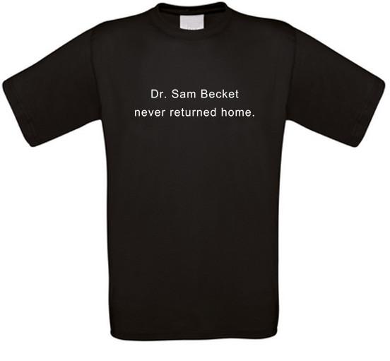 Dr.Sam Becket Never Returned Casa Quantum Leap T-Shirt S