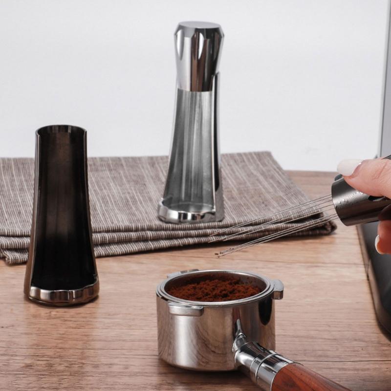 Stainless Steel Needles Coffee Tampers Coffee Stirrers Distributor Leveler Tools Needles Type Coffee Powder Distributors
