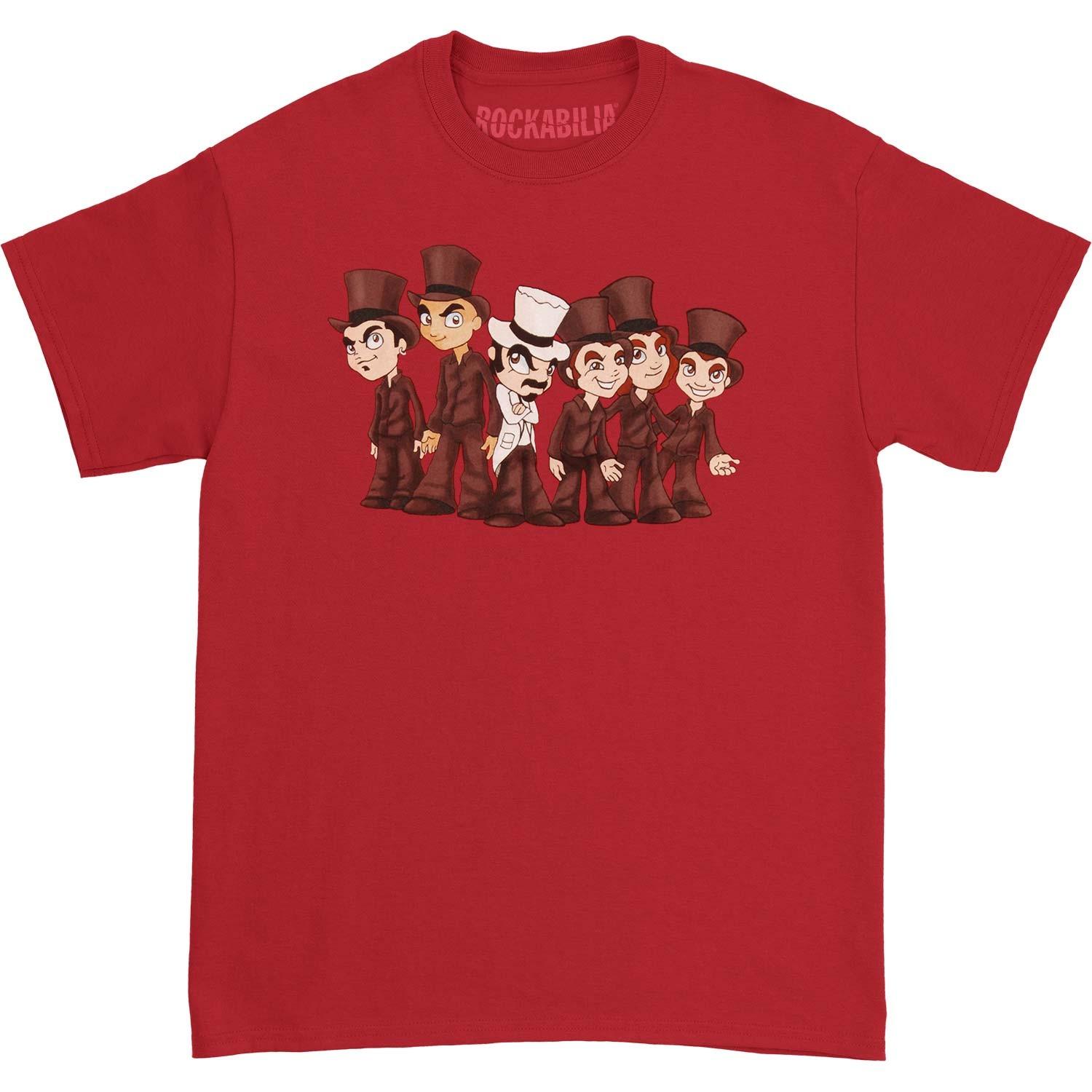 Men s Serj Tankian Cartoon T-shirt Small Red M