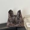 Large Leopard Contemporary Print Tote Bag For Women With Unique Shape And Spacious Design