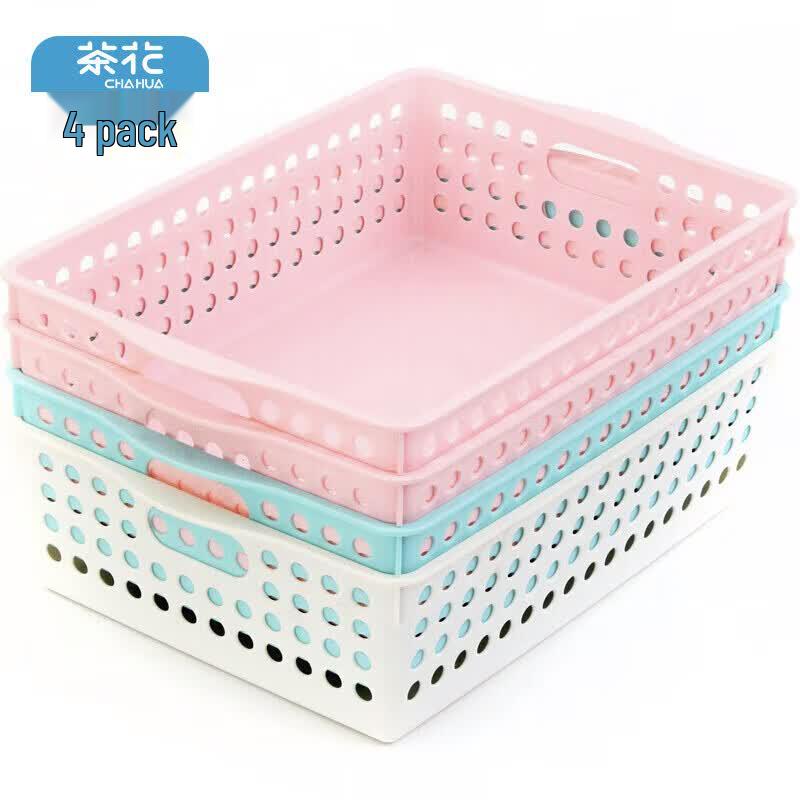 CHAHUA Dot Pattern Multi-purpose Storage Basket