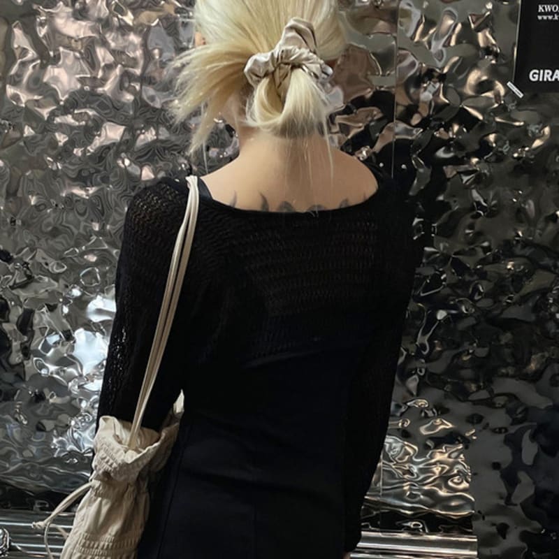 SENTIMENTS NO.289 [IVORY] SCRUNCHY HAIR