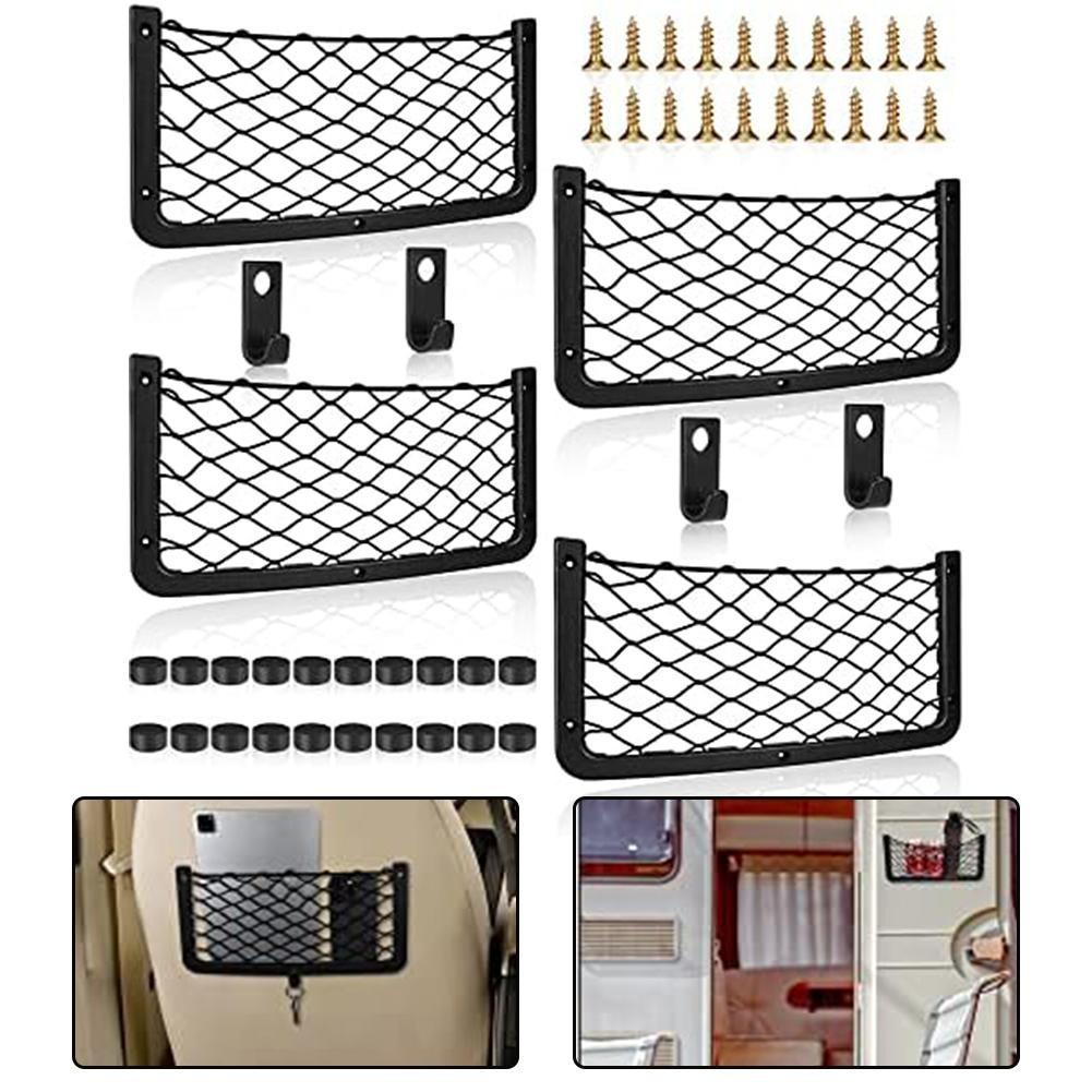 Innovative Vehicle Solution Set of 4 Polyester Storage Bags