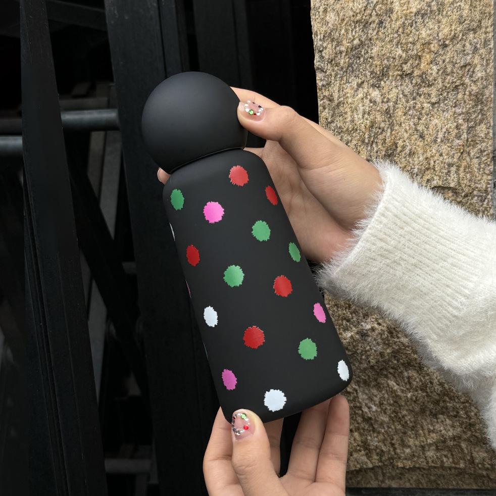 

Stainless Steel Thermos Cup New Year S Creative Cute Student Children Portable Outdoor Sports Water Cup 350-500ml