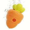 Chew Resistant Carrot Shape Pet Treats Feeder Toy Slow Feeder Food Dispenser For Dog Cats Mental And Physical Exercise