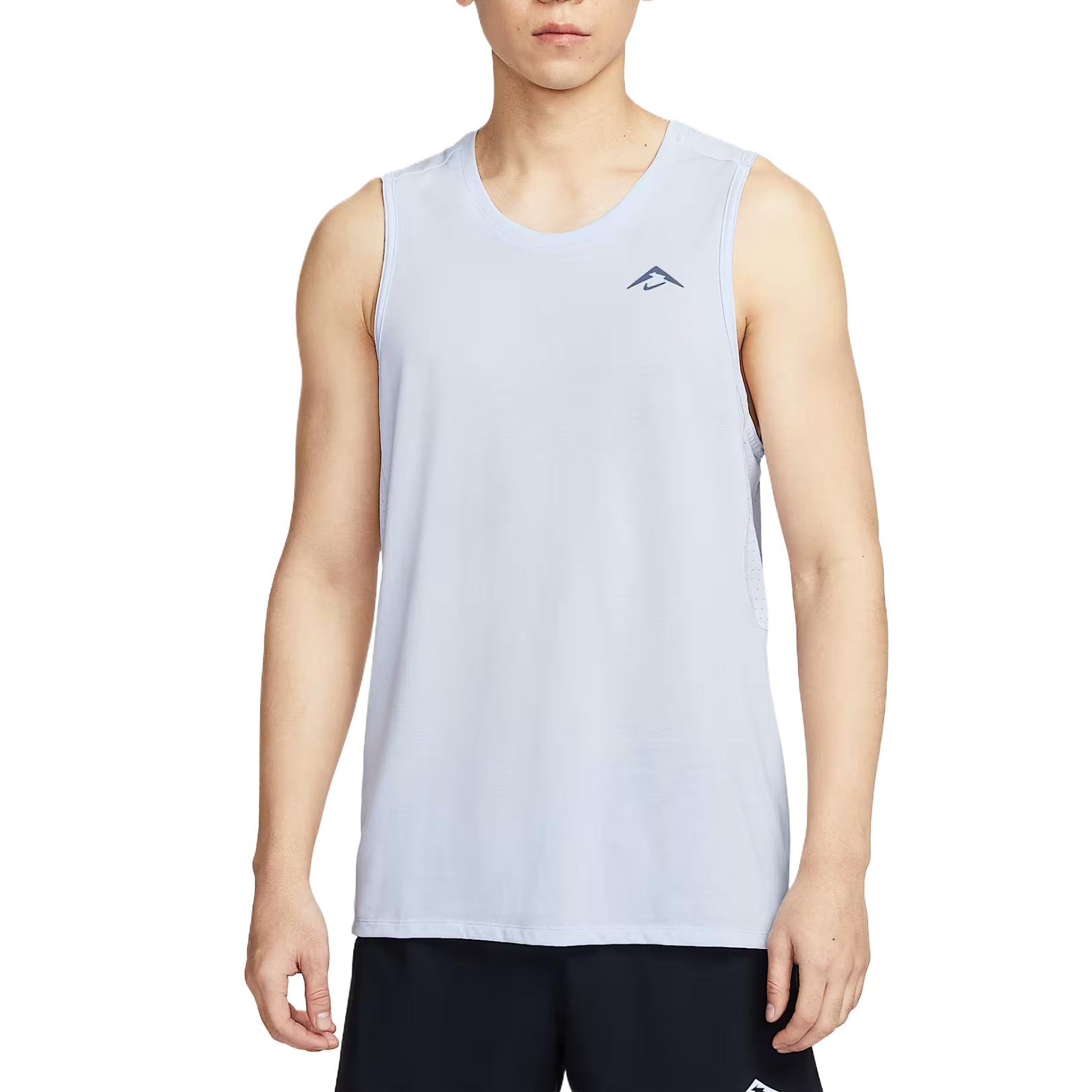 

Nike Dri-FIT ADV SolarChase Comfortable Stylish Simple Round Neck Vest Men Tops Football-Grey HJ4169-085 XXL