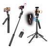 Selfie Stick with Face Tracking Extendable 360° Rotation Selfie Stick Tripod with BT Remote Control Cell Phone Holder 7