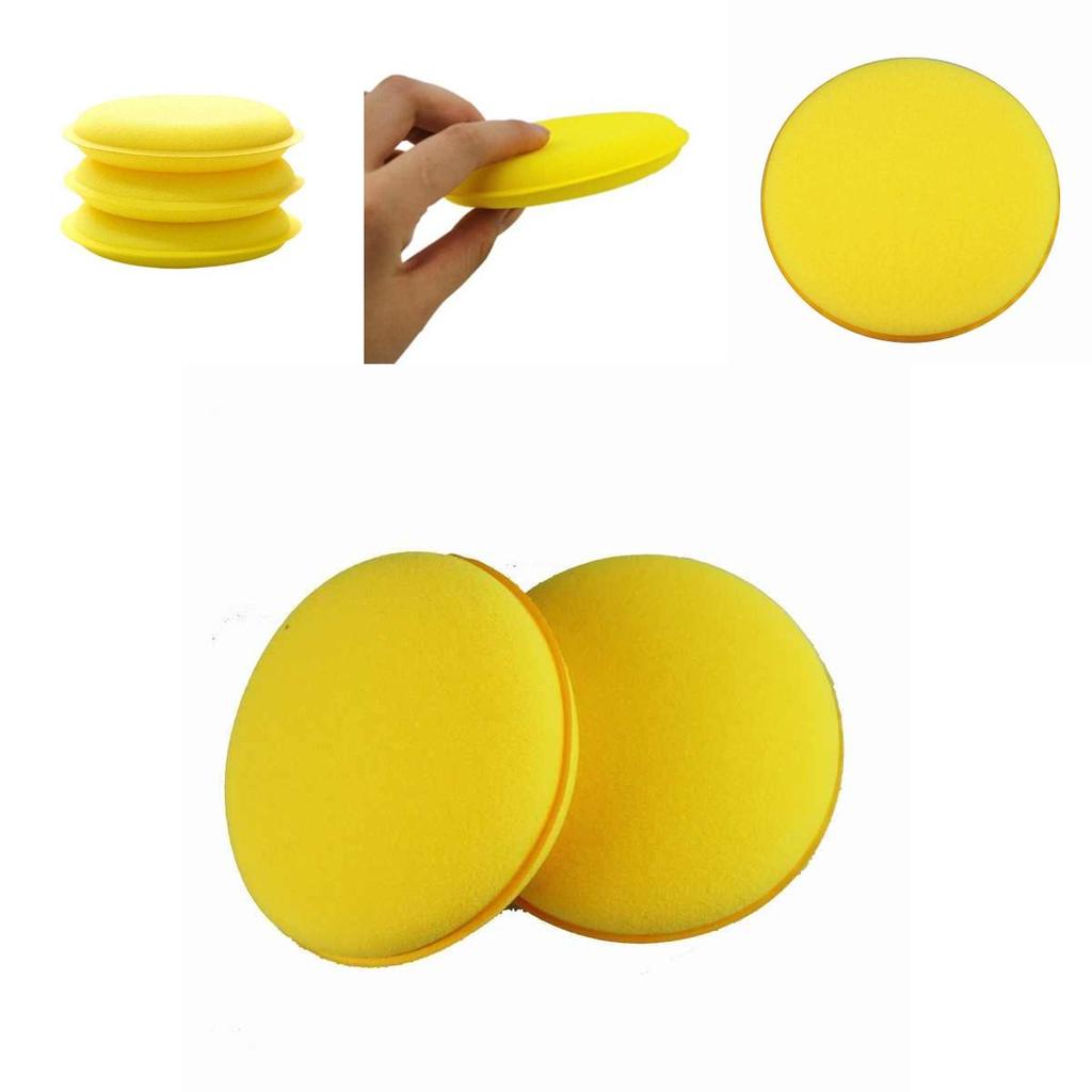 Car Waxing Buffer Sponge Set With Polishing Foam For Auto Detailing Enthusiasts