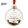 Reusable Clear Ball Acrylic Fillable Christmas Ball DIY Transparent Ornament for Xmas Decorative Ornaments Tree Hanging Holiday Wedding,