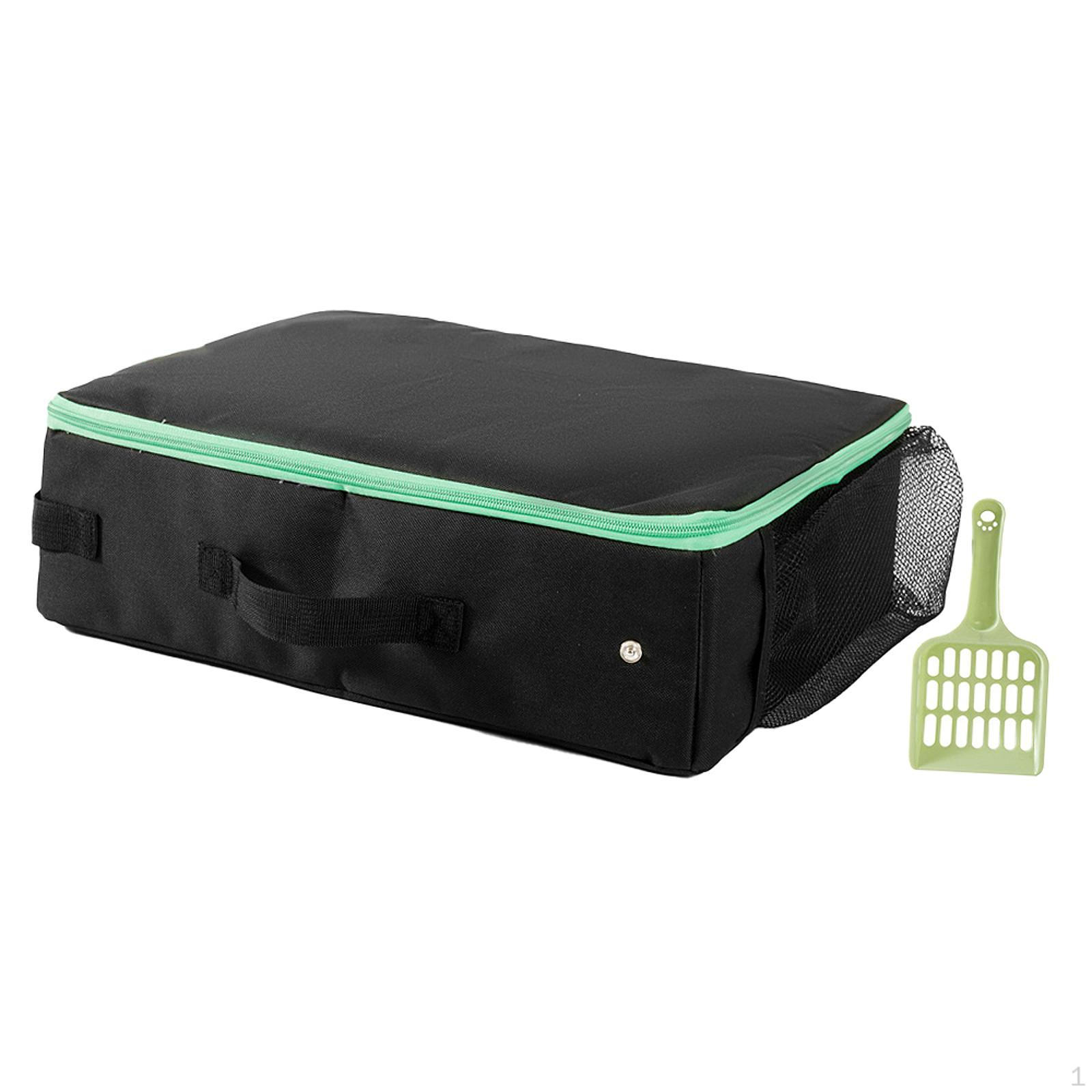 

Складной туалет для домашних животных для кошачьих друзей чёрный