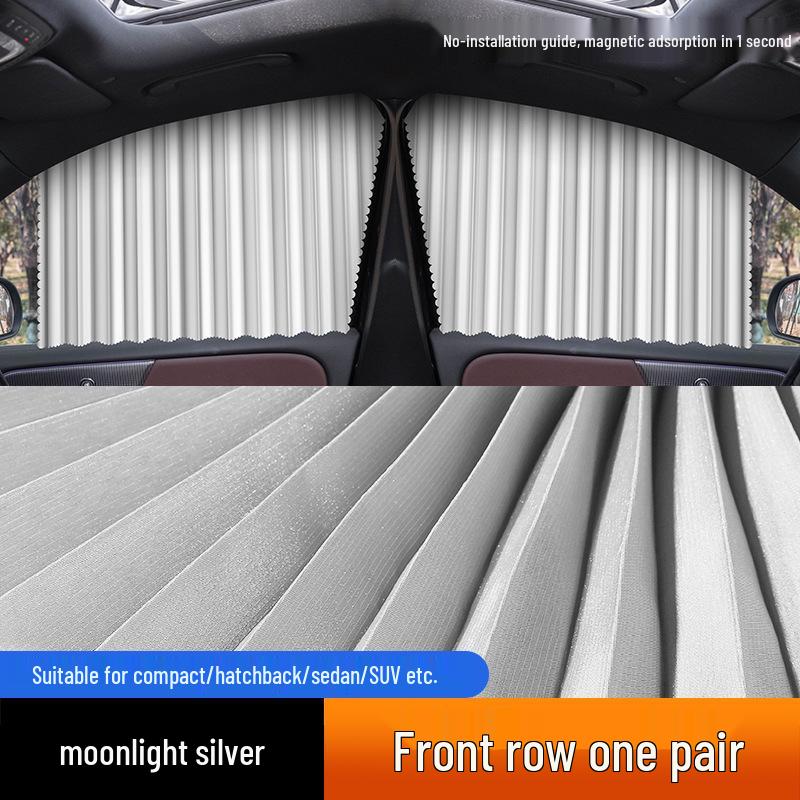 Magnetic Car Sunshade Curtains: Sun Protection & Heat Insulation Privacy Solution