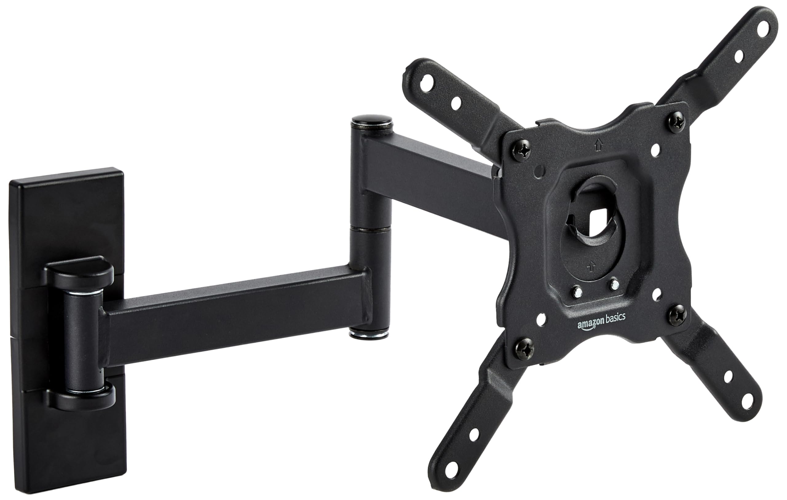 

AmazonBasics TV Wall Hanging Bracket Full Motion VESA Standard 200 x 200mm Compatible with inches Black 12-40