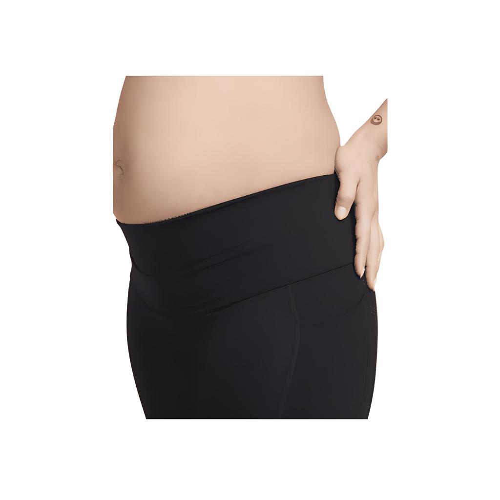 Nike Jemně podpůrné legíny 7/8 s vysokým pasem a kapsami Dámské legíny Černé DV9432-010