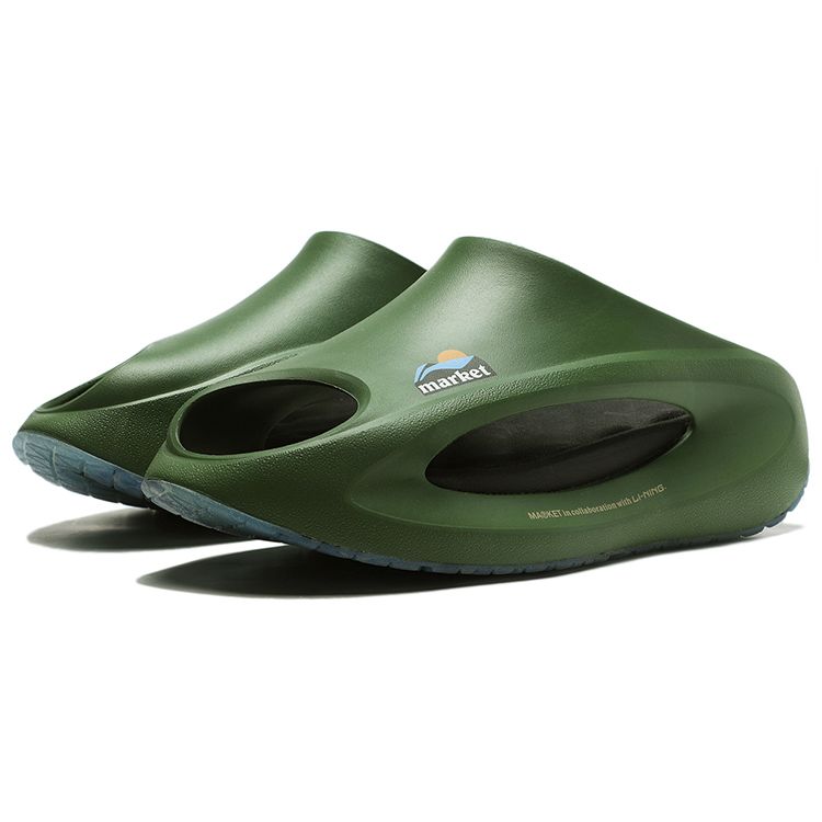 Li Ning Market X Cloud Travel Slay Crystal Sole Height Increating Rebound Silent — фото 3