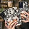 Phone Case: 2D Flat Samsung Galaxy A34 A35 M05 M06 S20 S22 S21 FE Plus 5G Protective Case, Dumpling Hugging a Brown Bear, Christmas and Halloween Gift