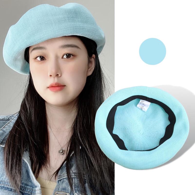 ДЫШАЩАЯ ВЯЗАНАЯ ШЛЯПА-БЕРЕТ JUNBIE  ОБЛАКО  L (58-60cm)