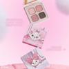 Milfee My Kitty Eye Palette (M05 Siberian/Disney Marie) Cat 4 Colors Eyeshadow Glitter Makeup Yellow Undertone Blue MilleFee Gift Present Marie Disney