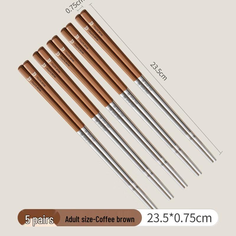 Wutuo 316 Stainless Steel Chopsticks Set