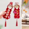 Housewarming Doorknob Pendant: New Home Hanging Ornament for Auspicious Entrance Ceremony