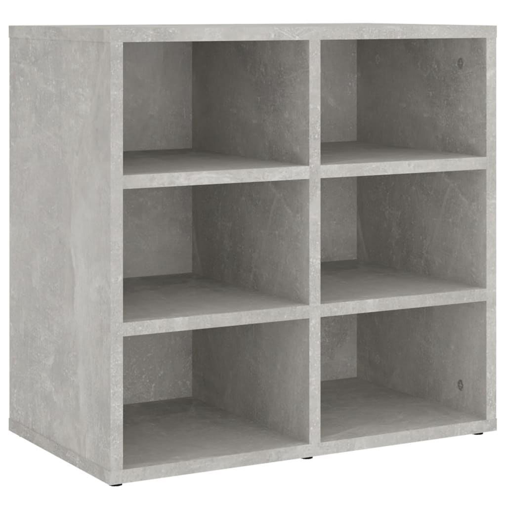 Shoe Rack Concrete Grey 52.5 x 30 x 50 cm
