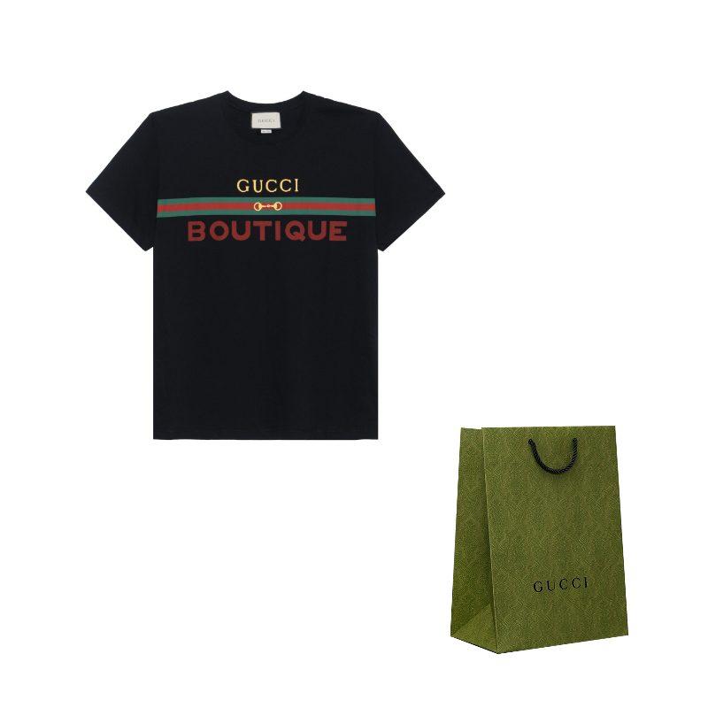 Previous Season GUCCI Boutique Print T-shirt 548334-XJCKY-1082