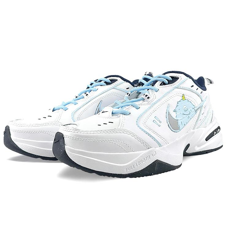 Nike Air Monarch 4 ПУ Кожа Амортизация Устойчивость к истиранию Увеличение роста 415445-102(Team40-SBOX)