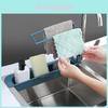 Expandable Telescopic Sink Rack Holder With Adjustable Storage For Kitchen Essentials