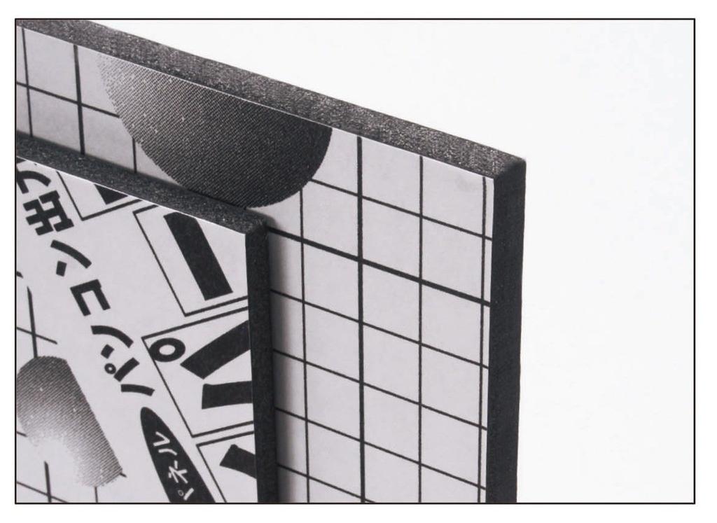 Arte Hyper Pro Tack S Styrene Board, Black, 5mm Thick, A1 Size, 5HPB-A1