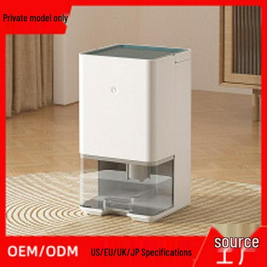 Compact Digital Dehumidifier & Quiet Air Purifier for Home, Dorm, Bedroom, or Basement.