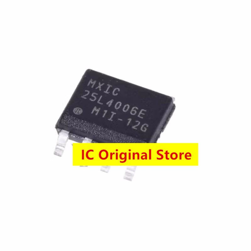 

10pcs MX25L4006EM1I-12G Import Original SOP8 25L4006 FLASH-NOR Memory IC 4Mb MX25L4006