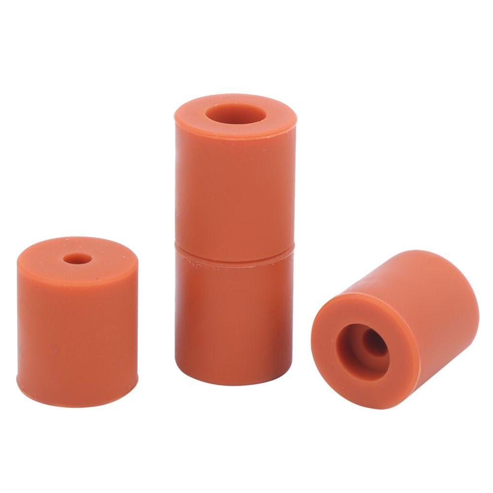 12PCS 16mm Heat Bed Leveling Parts 18mm Solid Mounts Solid Bed Mounts Silicone Shock Absorber Leveling Spring Replacement
