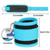Adjustable Straps Gym Ankle Straps Neoprene Padded Leg Training Straps  Cable Machine