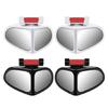 Vehicle Blind Spots Reflectors Glass, 360 Degree Adjustable, Easy Installation High Definition Lens for Better Rear View